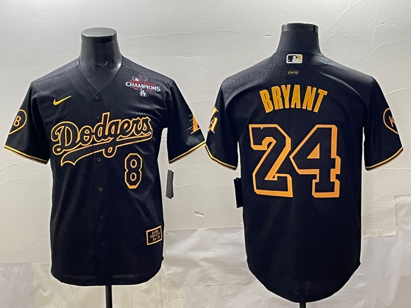 Men Los Angeles Dodgers #24 Bryant black Game 2026 Nike MLB Jersey 0910001->san diego padres->MLB Jersey